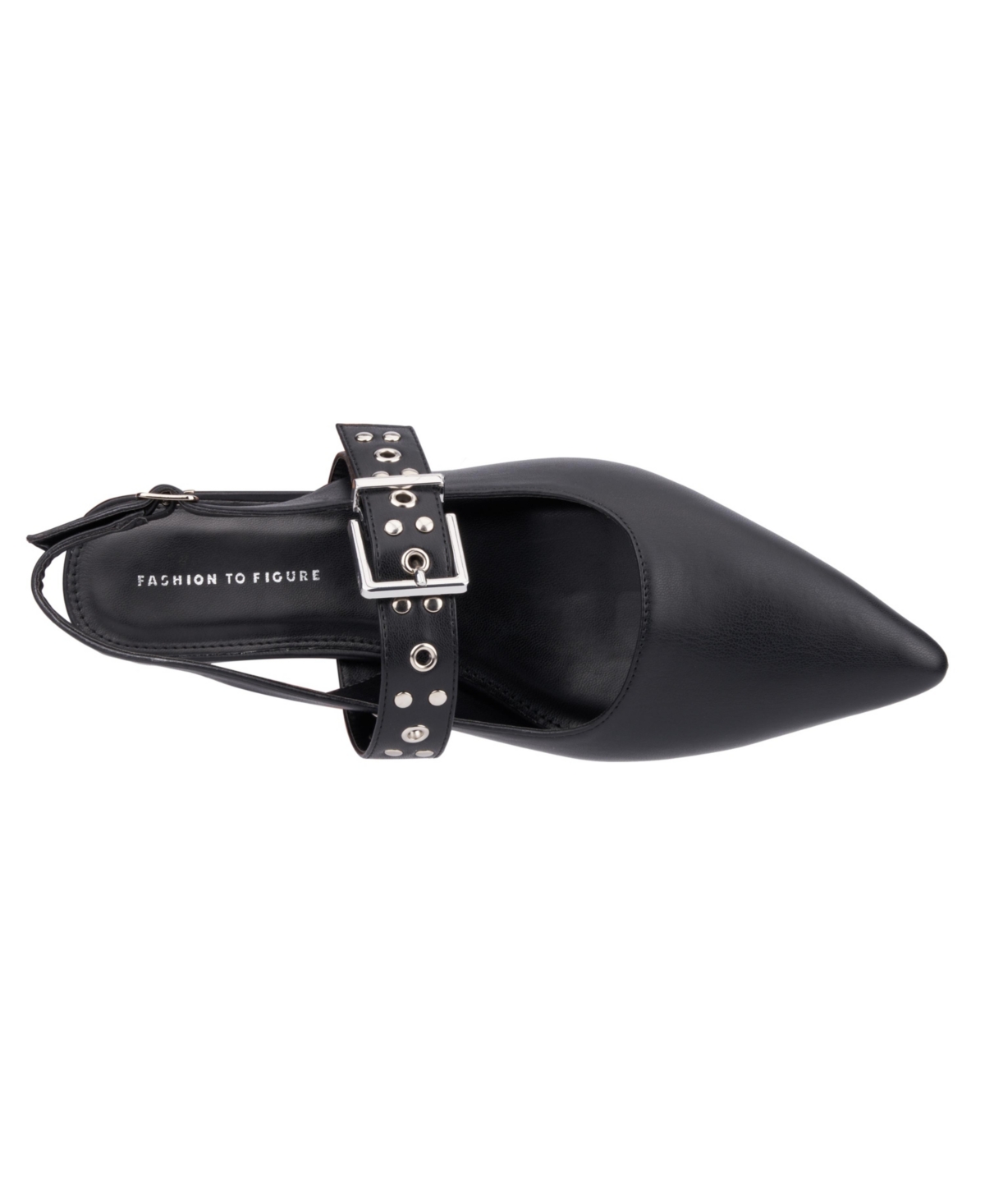 Fashion To Figure Women's Bea Ballet Flat - Wide Width