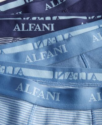 Alfani Men's 4-Pk. Regular-Fit Moisture-Wicking Boxer Briefs, Created for Macy's 