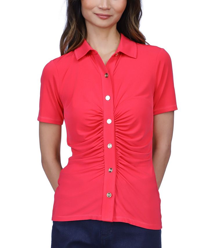 Macys michael kors petite tops hotsell