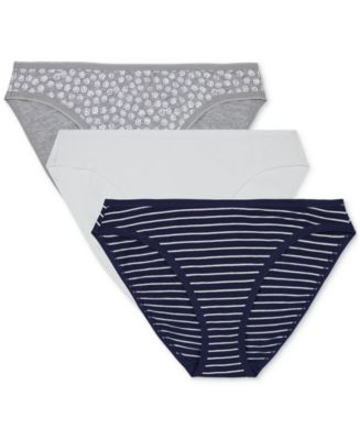 Jenni Women's Striped Bikini Underwear, Created For Macy's - Macy's