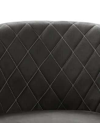 27.75" Microfiber Roosevelt Accent Chair with Ottoman