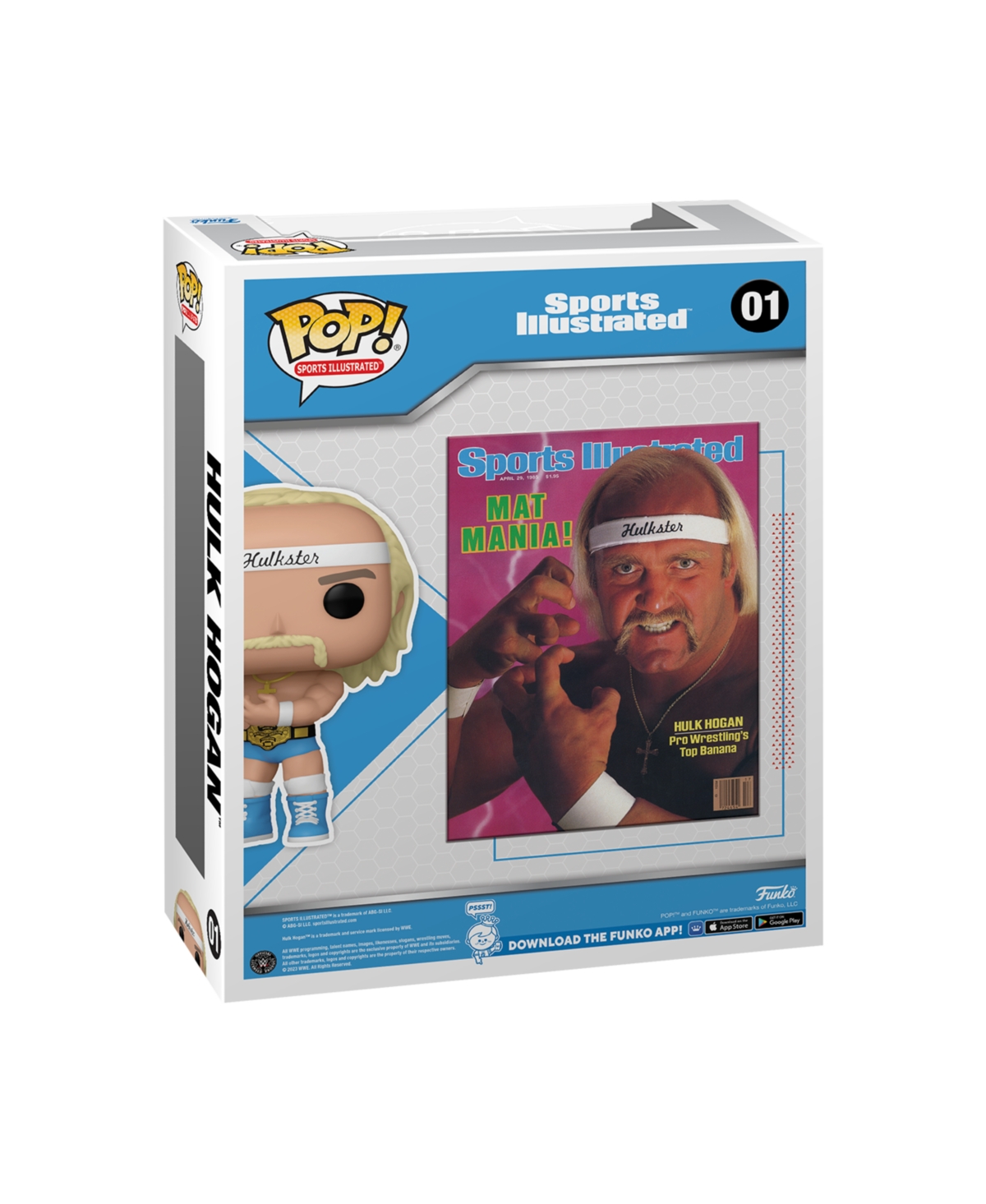 Shop Funko Pop Si Cover Wwe Hulkster Action Figure In Multi