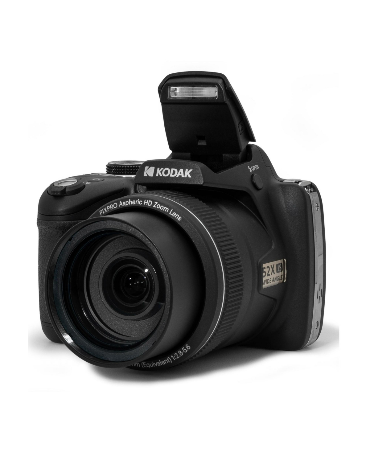 Kodak Pixpro AZ528 16MP Astro Zoom Digital Camera with 52x Zoom Bundle - Black
