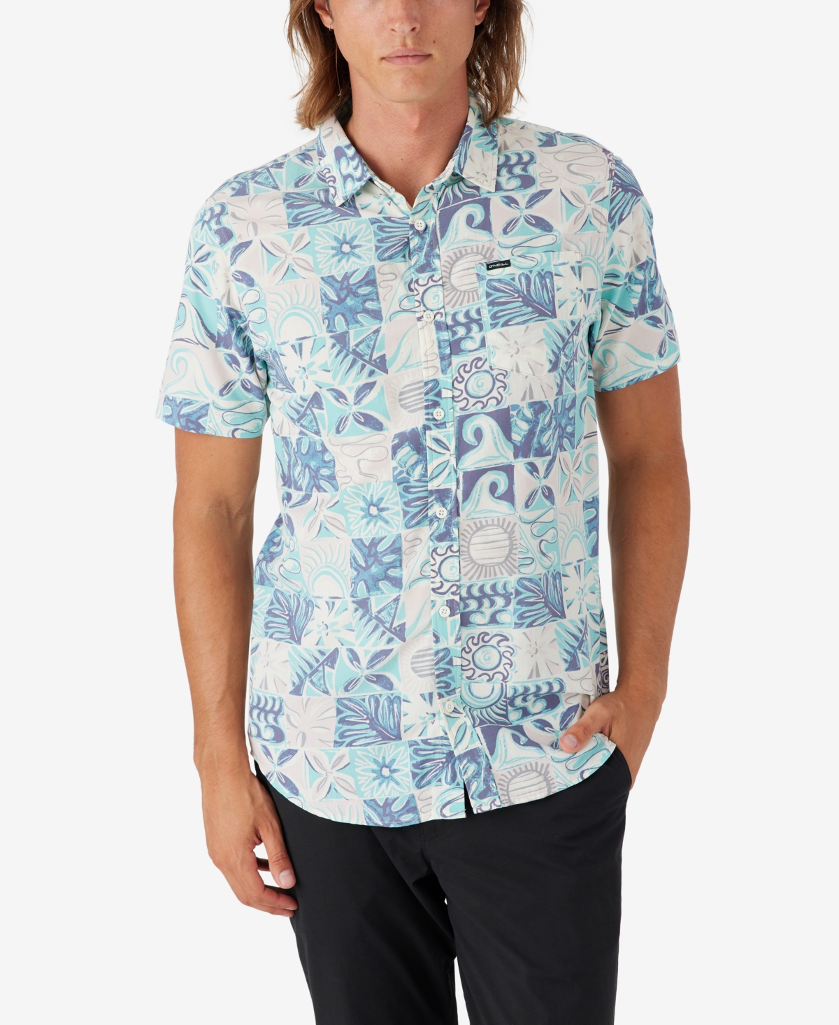 Oasis Eco Modern Standard shirt - Turquoise