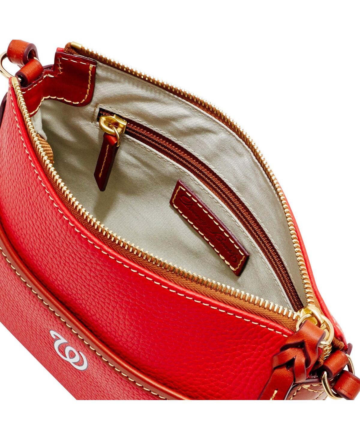 Women's Dooney & Bourke Washington Nationals Pebble Ginger Crossbody