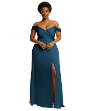Macys dusty blue dress sales