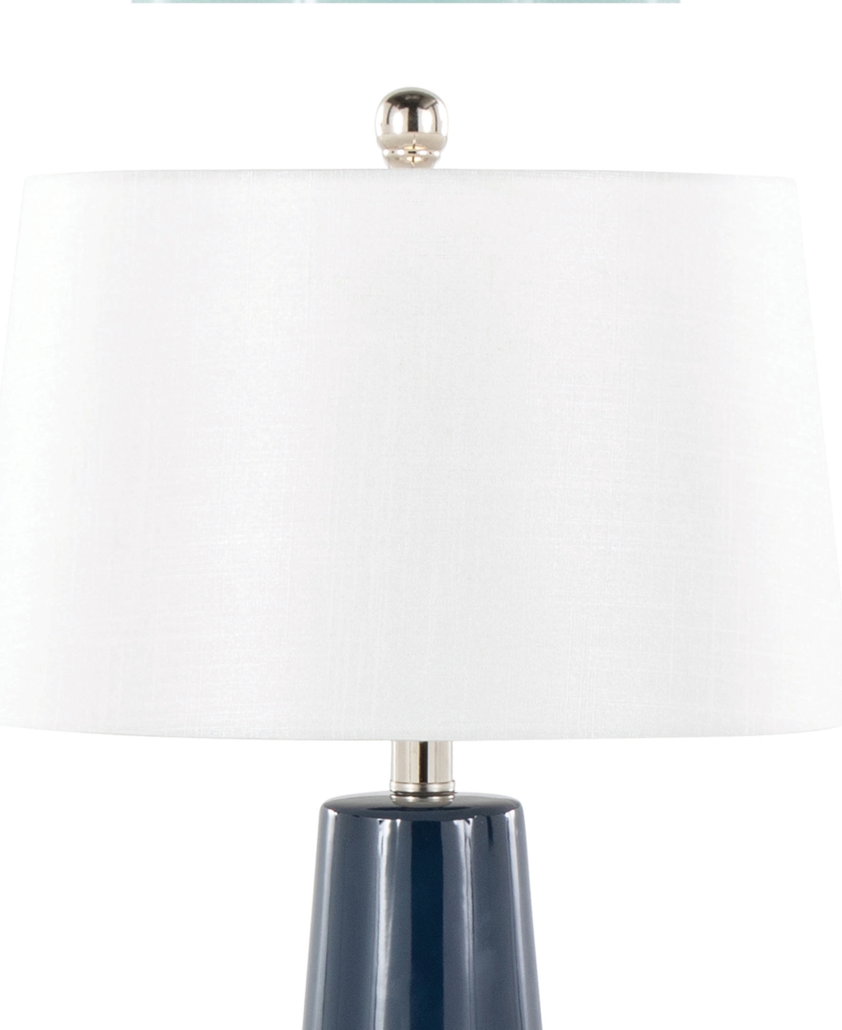 LUMISOURCE PENELOPE 22" CERAMIC TABLE LAMP 