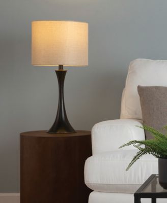 Lenuxe 24.25" Metal Table Lamp - Set of 2