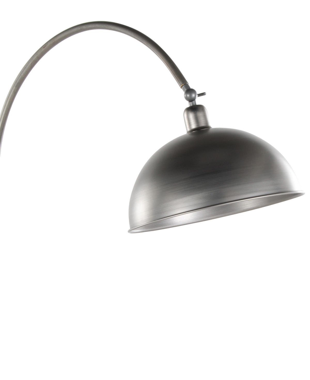 Shop Lumisource Emery 63.5" Metal Floor Lamp In Pewter