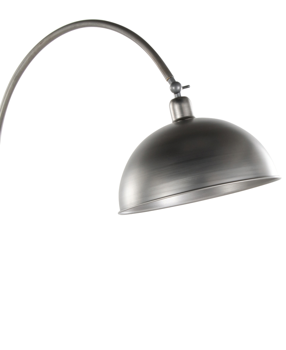 Lumisource Emery 63.5" Metal Floor Lamp In Pewter