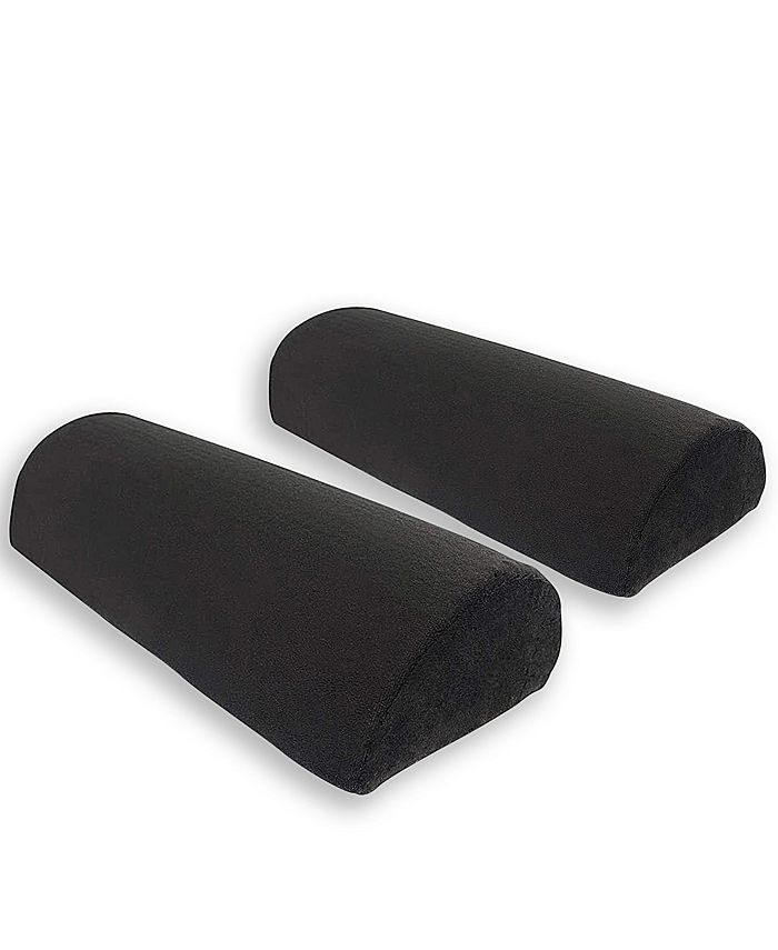 Dr Pillow Half Moon Lumbar Cushion for Back Pain Relief 2 PACK Pillow