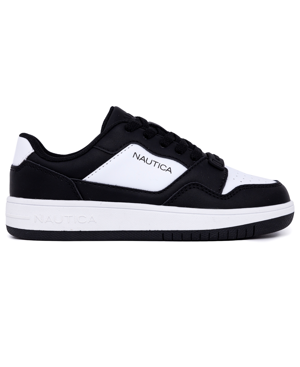 Nautica Little and Big Boys Seaspray Casual Sneakers - Black