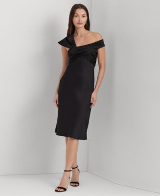 【送料 関税込】POLO RALPH LAUREN Asymmetric satin maxi dress Polo Ralph Lauren Asymmetric satin maxi dress Polo Ralph Lauren