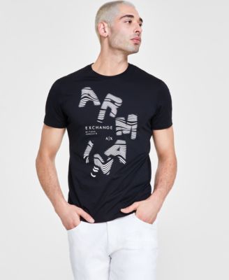 A|X Armani Exchange - Men's Regular-Fit Logo Graphic T-Shirt