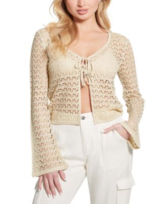 Cassandra Tie Front Cardigan Sweater main image 0