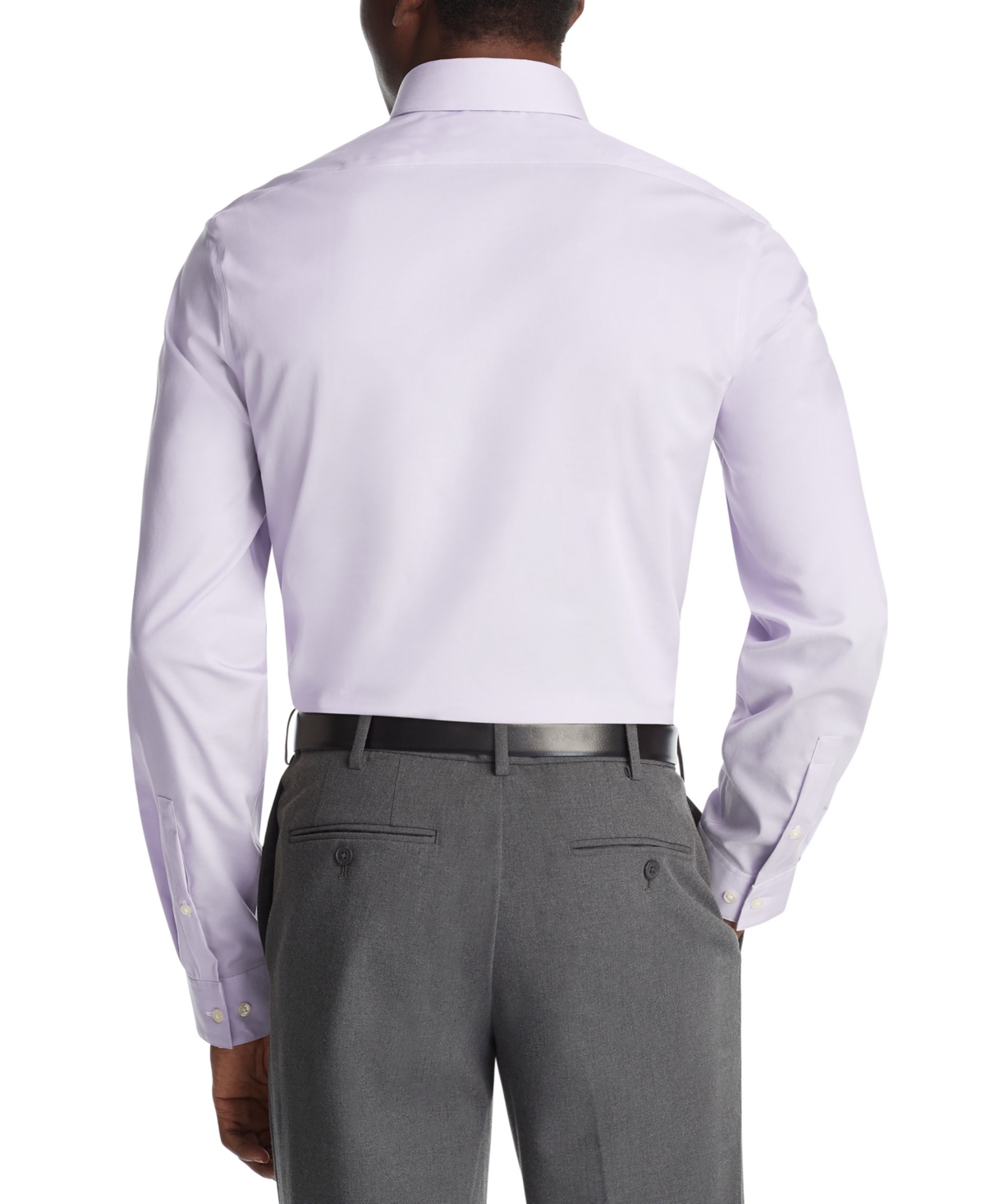 Calvin Klein Men's Steel Plus Slim Fit Modern Pin Cord Dress Shirt