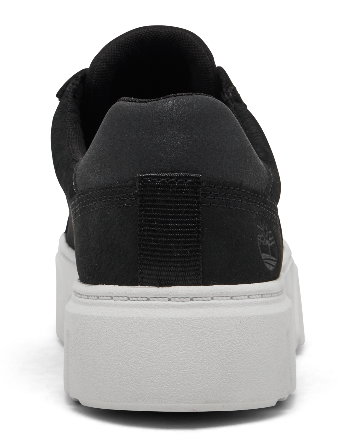 Shop Timberland Women's Laurel Court Casual Sneakers From Finish Line In Black Nubuck