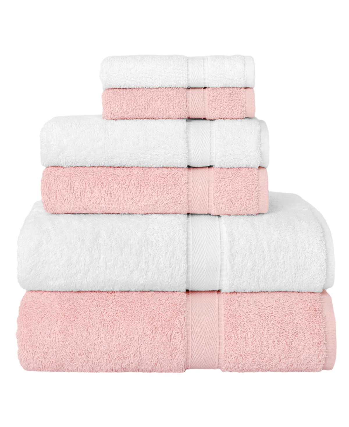 Linum Home Sinemis Terry 6-pc. Towel Set In Pink