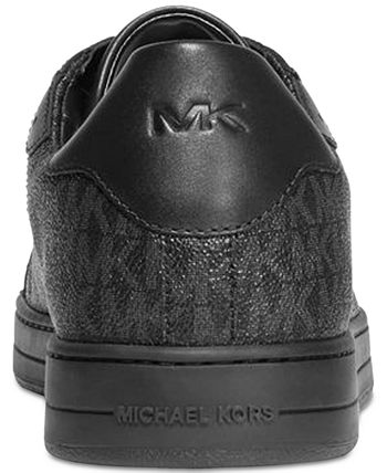 Keating logo outlet and leather sneaker