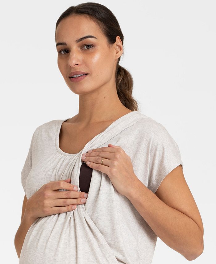 Seraphine Women's UltraSoft Maternity Nursing Loungewear Set Macy's