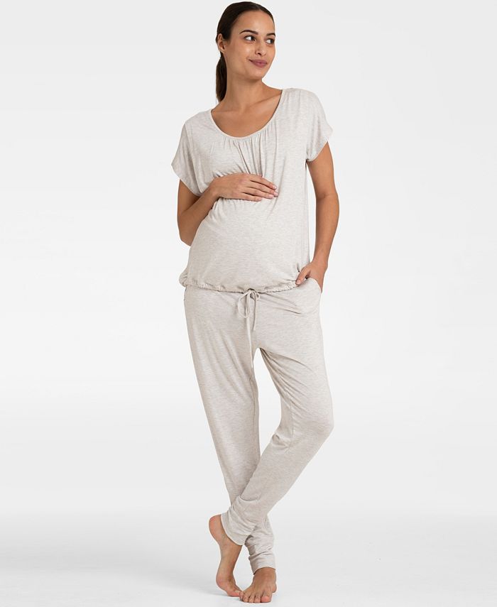 Seraphine Women's UltraSoft Maternity Nursing Loungewear Set Macy's