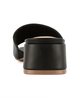 Women's Uniform 3 Slip-On Block Heel Sandals
