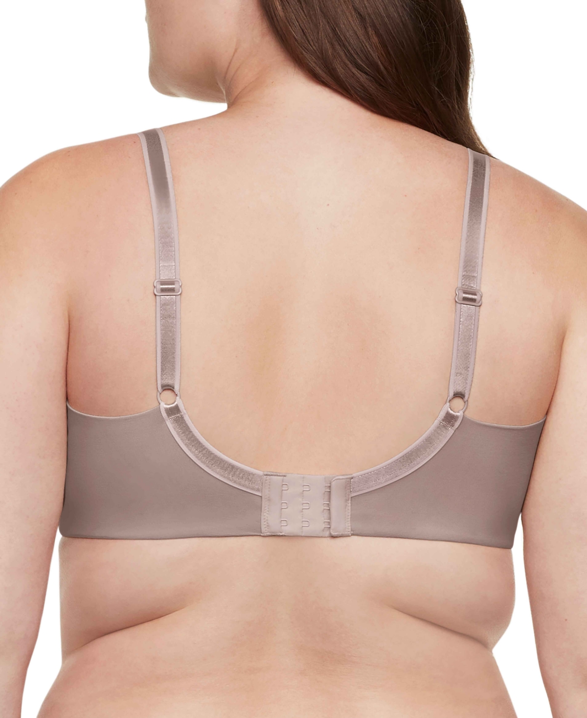 Warners Women's No Side Effects Seamless Comfort Underwire T-Shirt Bra  - Petals + Mink