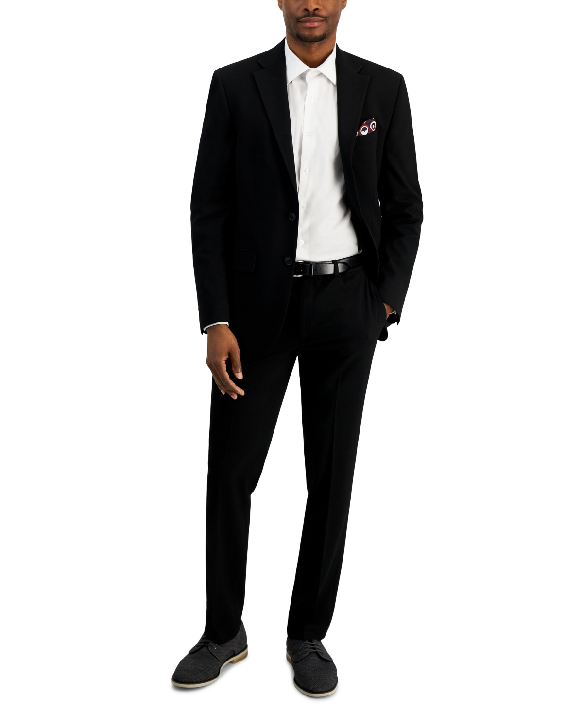 Shop Ben Sherman Men's Slim-fit Solid Suit In Black