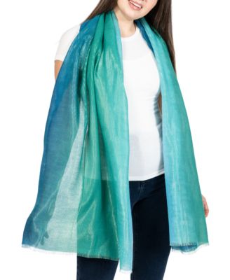 International Concepts Women's Ombré Metallic Scarf