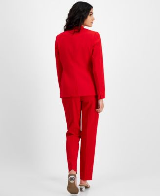 Women's Open-Front Blazer & Straight-Leg Pants, Created for Macy's