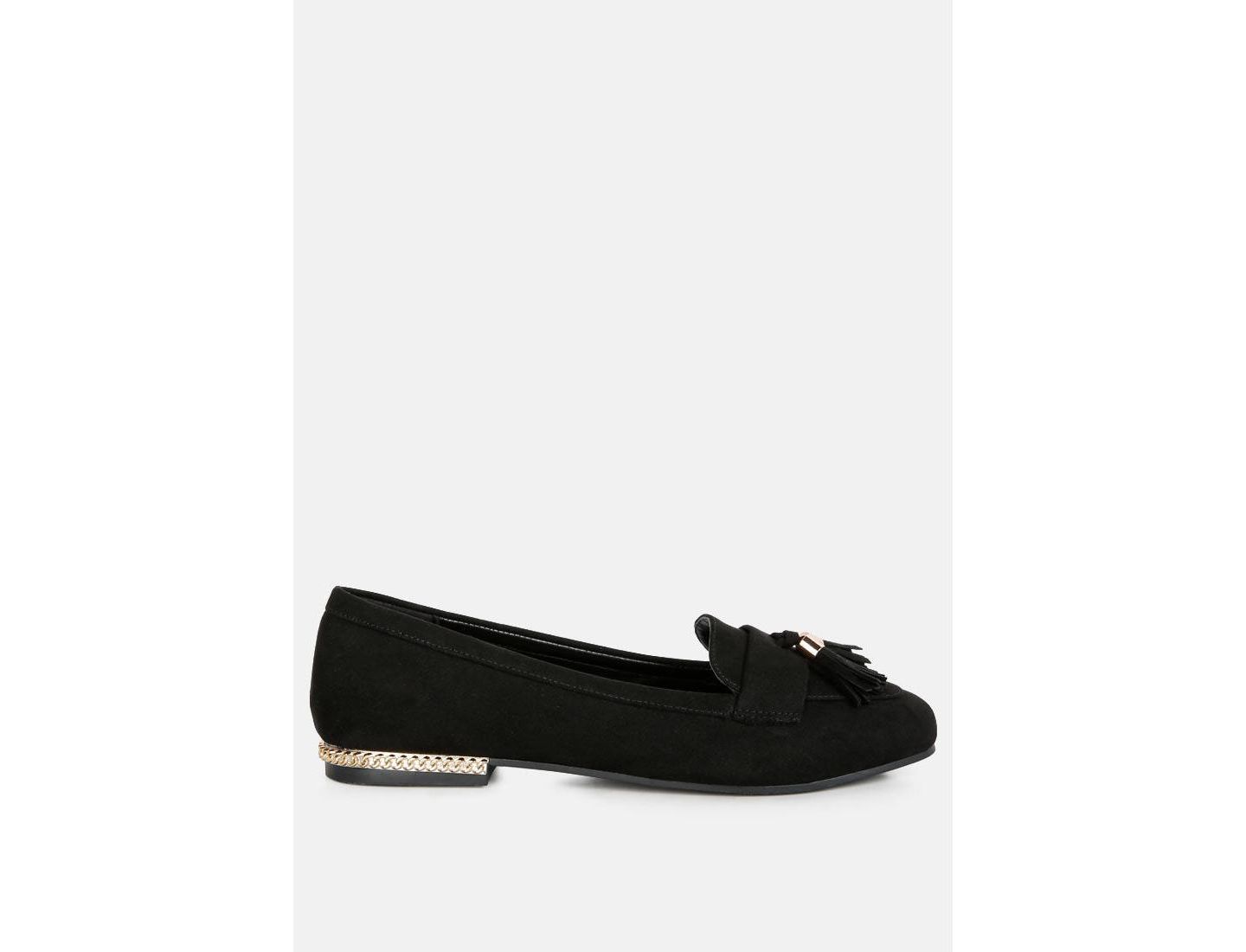 Женские туфли London Rag Atrika Faux Suede Tassel — фото 1