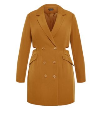 Plus Size Tuxedo Twyla Dress