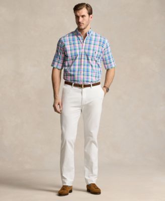 Men's Big & Tall Stretch Straight Fit Chino