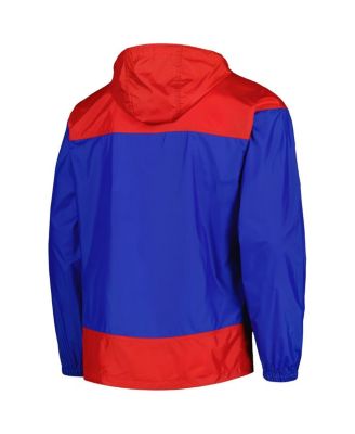 Men's Royal Philadelphia 76ers Flash Forward Challenger Full-Zip Hoodie