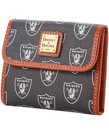 Dooney Bourke Women s Las Vegas Raiders Flap Credit Card Wallet