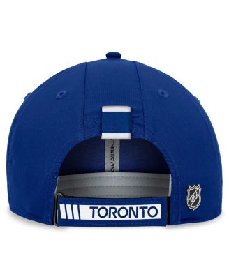 Men's Blue Toronto Maple Leafs Authentic Pro Rink Adjustable Hat