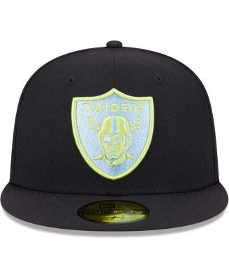 Men's Black Las Vegas Raiders Multi 59FIFTY Fitted Hat