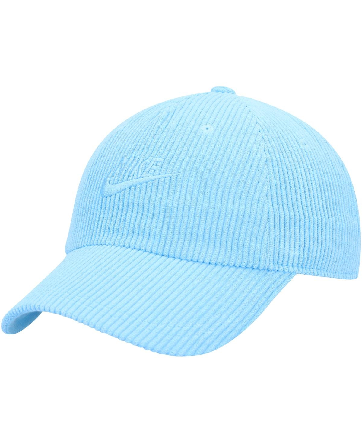 Men's and Women's Nike Light Blue Corduroy Lifestyle Club Adjustable Hat - Light Blue