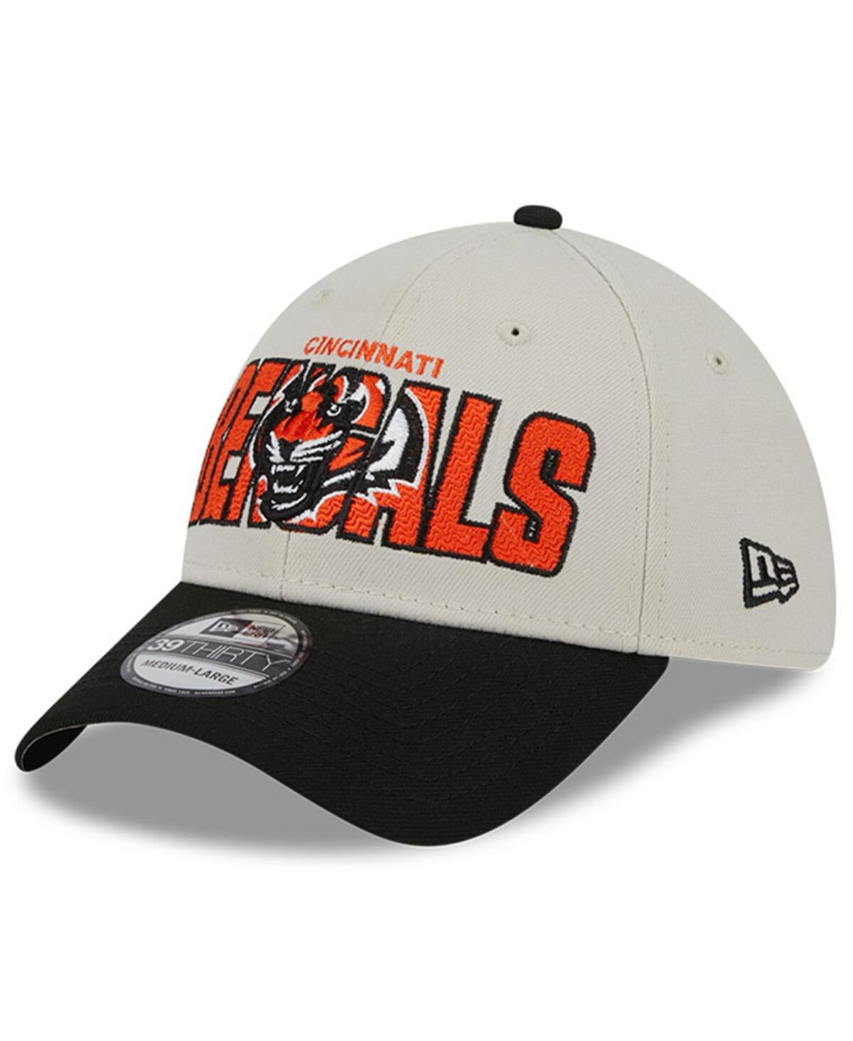 Men's New Era Black Cincinnati Bengals 2023 Nfl Draft 39THIRTY Flex Hat - Black