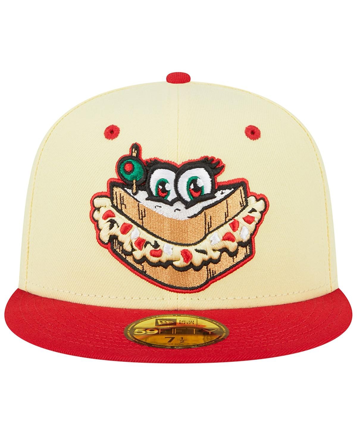 Men's New EraAugusta GreenJackets Theme Nights Augusta Pimento Cheese 59FIFTY Fitted Hat - Yellow