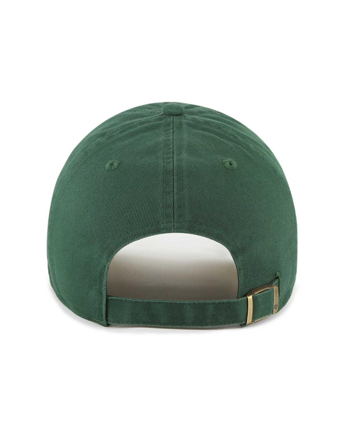 47 Brand Women's ' Hunter Green Milwaukee Bucks Confetti Undervisor Clean Up Adjustable Hat In Hunter Green