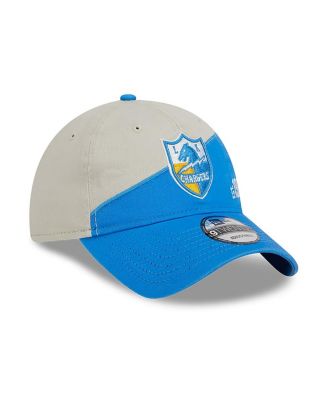 Men's Cream, Powder Blue Los Angeles Chargers 2023 Sideline Historic 9TWENTY Adjustable Hat