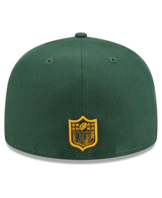Men's Green Green Bay Packers Main Patch 59FIFTY Fitted Hat