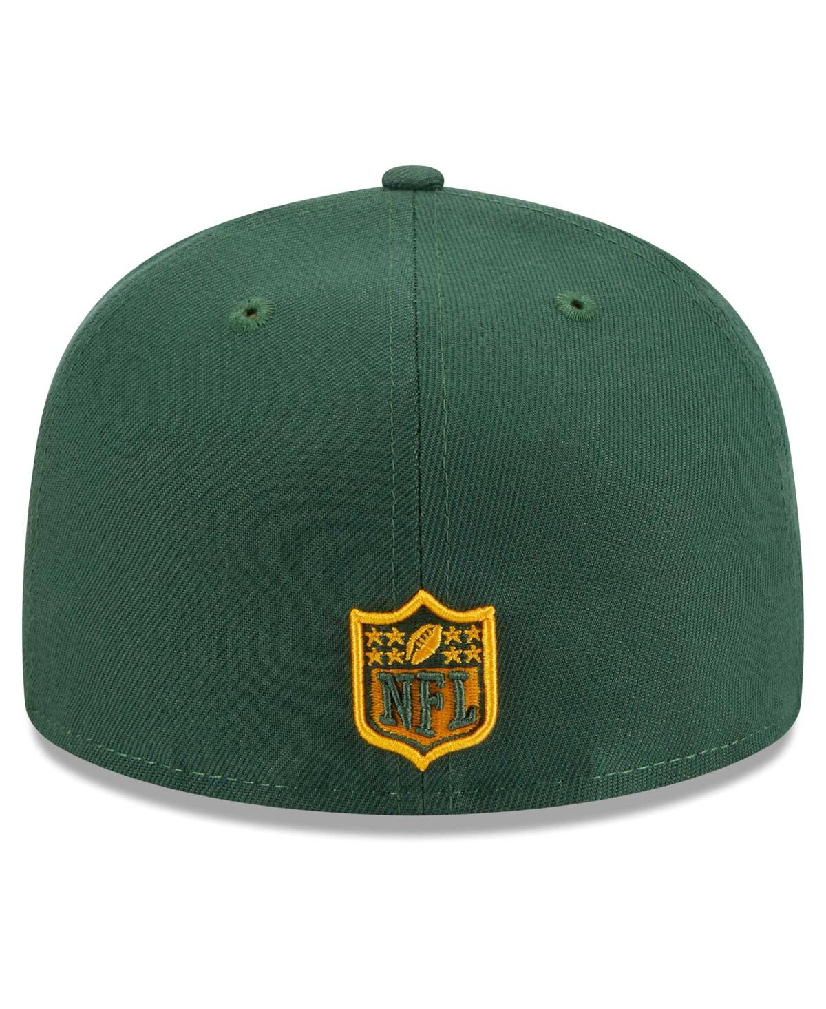 Men's New EraGreen Bay Packers Main Patch 59FIFTY Fitted Hat - Green