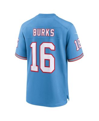 Youth Treylon Burks Light Blue Tennessee Titans Game Jersey