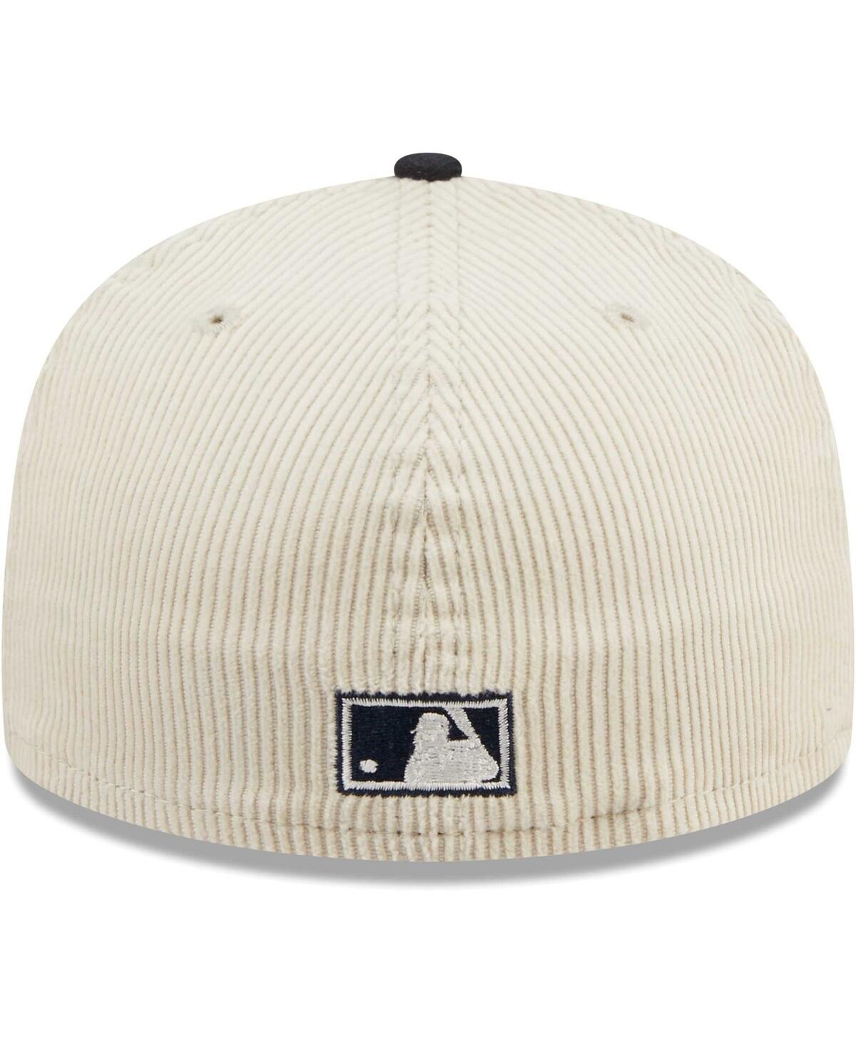 Men's New EraNew York Yankees Corduroy Classic 59FIFTY Fitted Hat - White