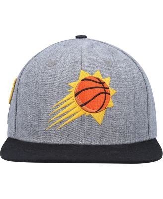 Men's Gray, Black Phoenix Suns Classic Logo Two-Tone Snapback Hat