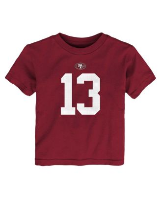 Toddler Boys and Girls Brock Purdy Scarlet San Francisco 49ers Player Name and Number T-shirt