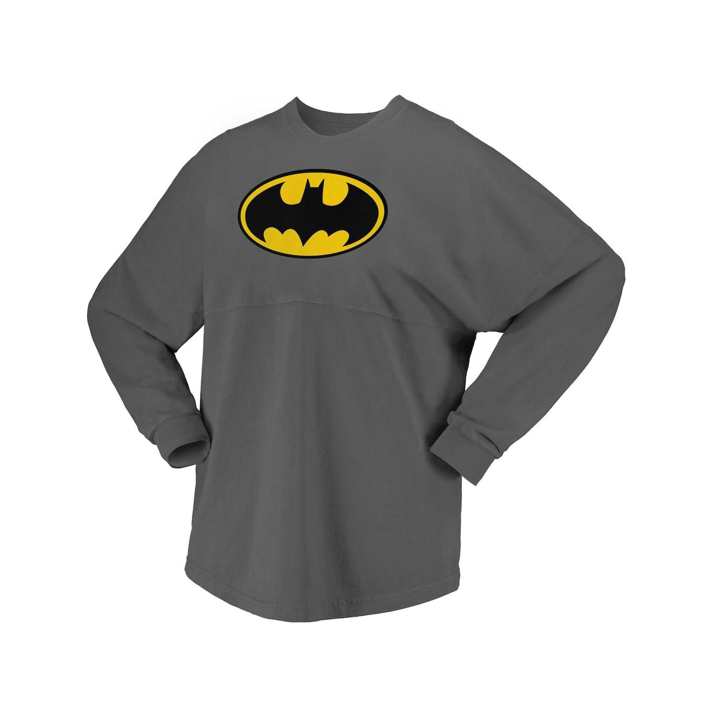 Футболка Spirit Jersey Gray Batman Original Long Sleeve — фото 2