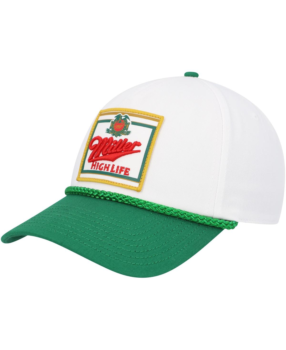 Men's American Needle White, Green Miller Roscoe Adjustable Hat - White, Green